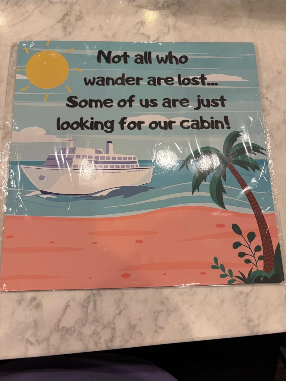 Cruise Ship Vacation Door Decorations CELEBRATE MAGNETIC NWT